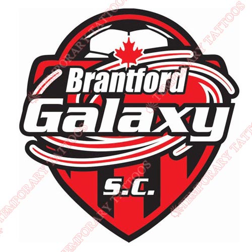 Brantford Galaxy S.C Customize Temporary Tattoos Stickers NO.8266